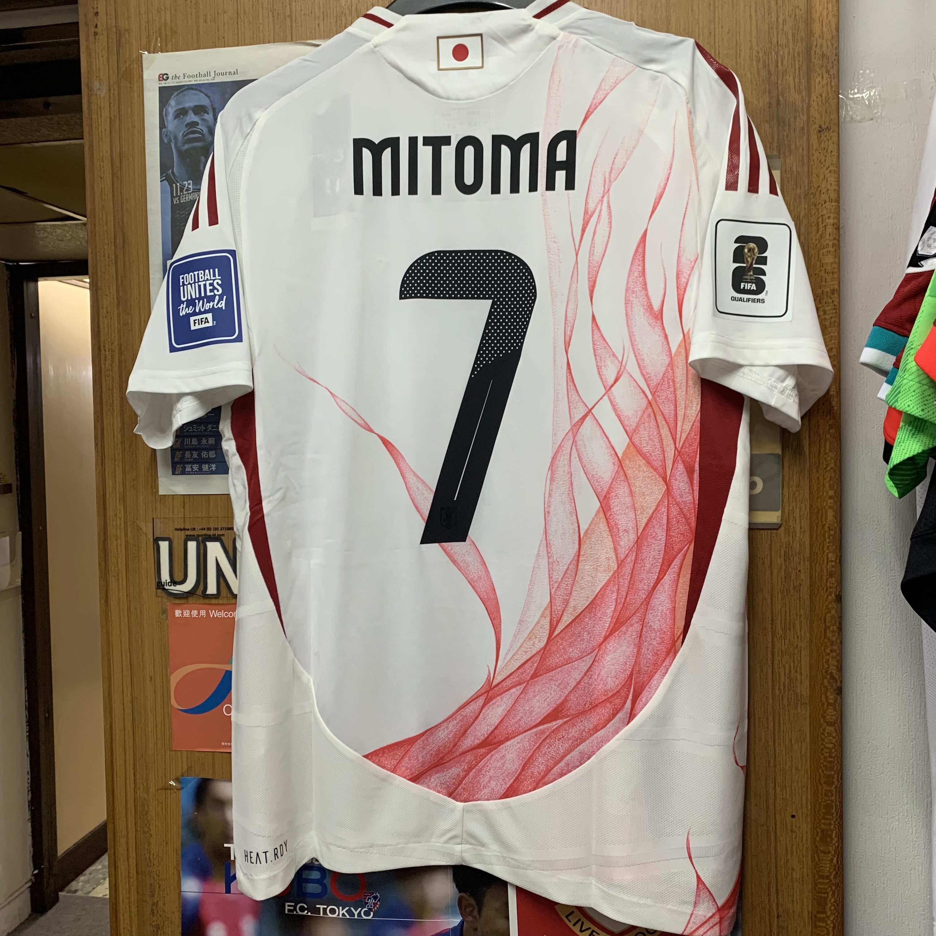 2024 Japan x Y3 Authentic Away Shirt with Nameset