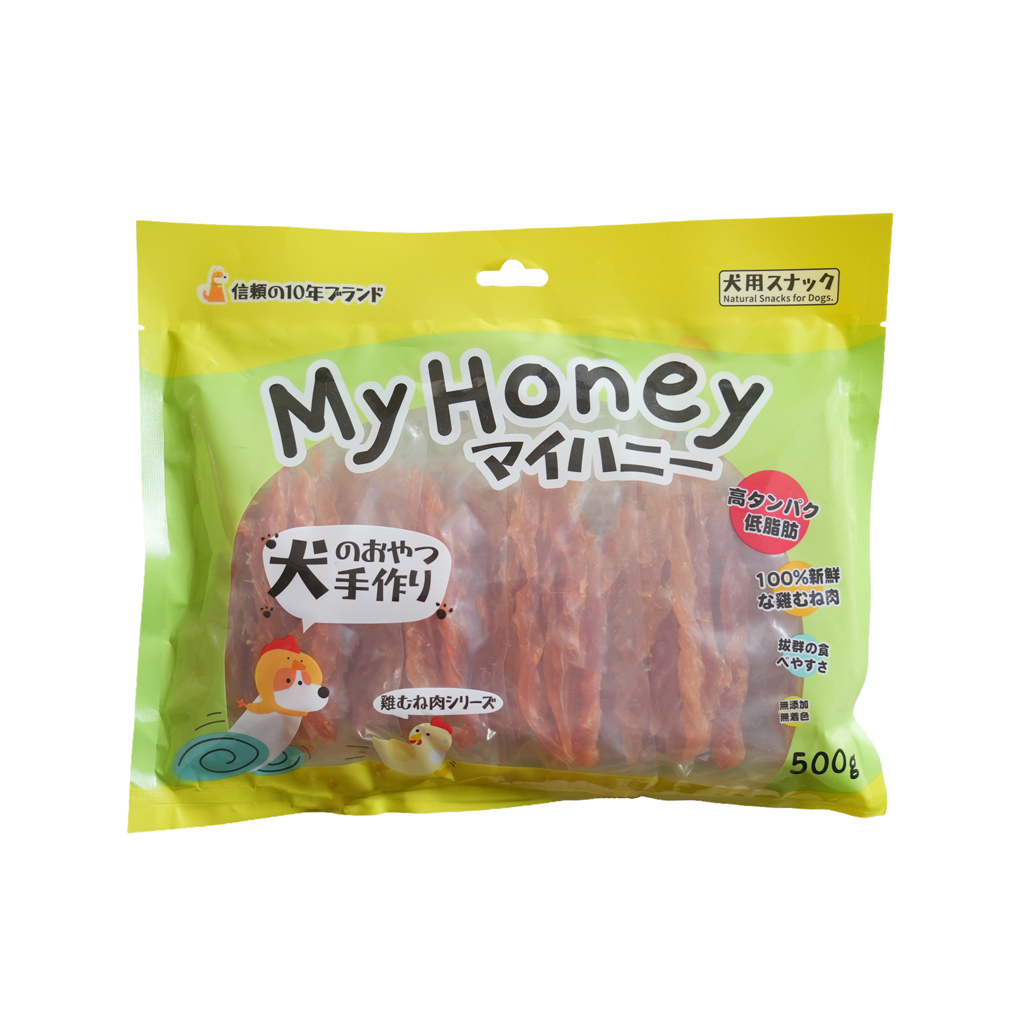 MyHoney 水晶軟雞絲500g  *