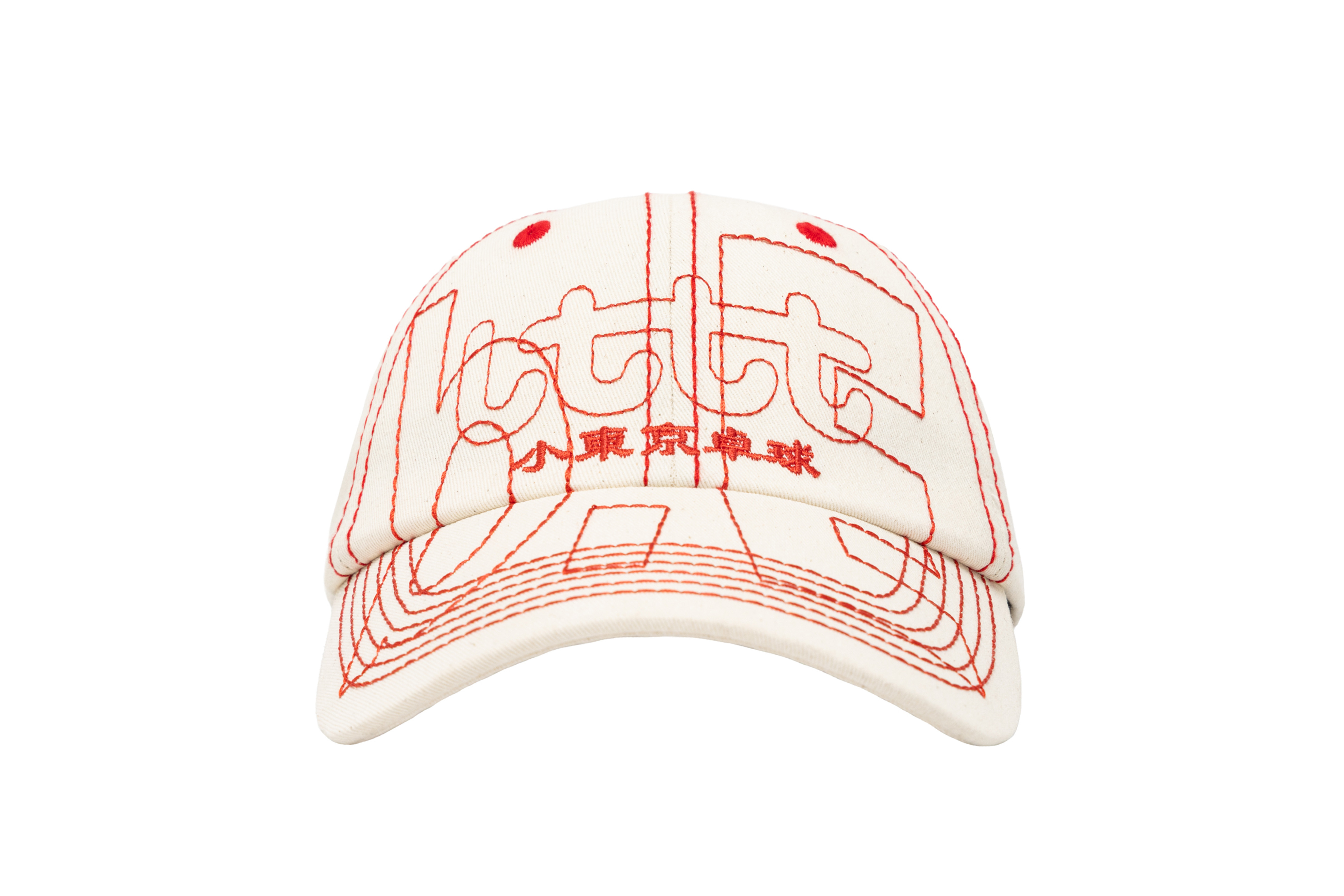b.Eautiful "b.Eautiful x LTTT Vapor Hat " (Natural / Red)