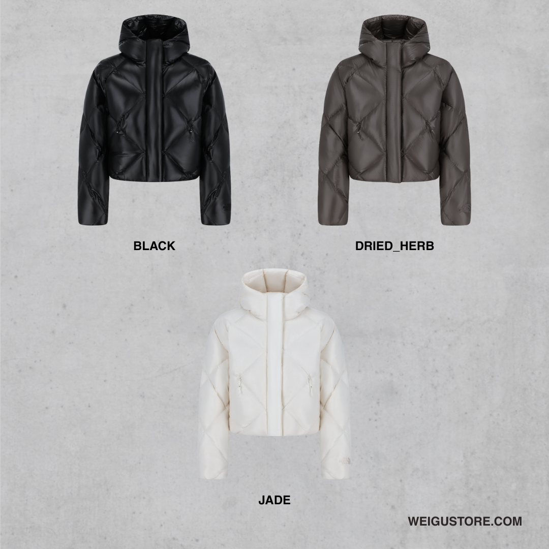 【預購】The North Face W’S DIAMOND DOWN JACKET 短版連帽羽絨外套 NJ1DR92