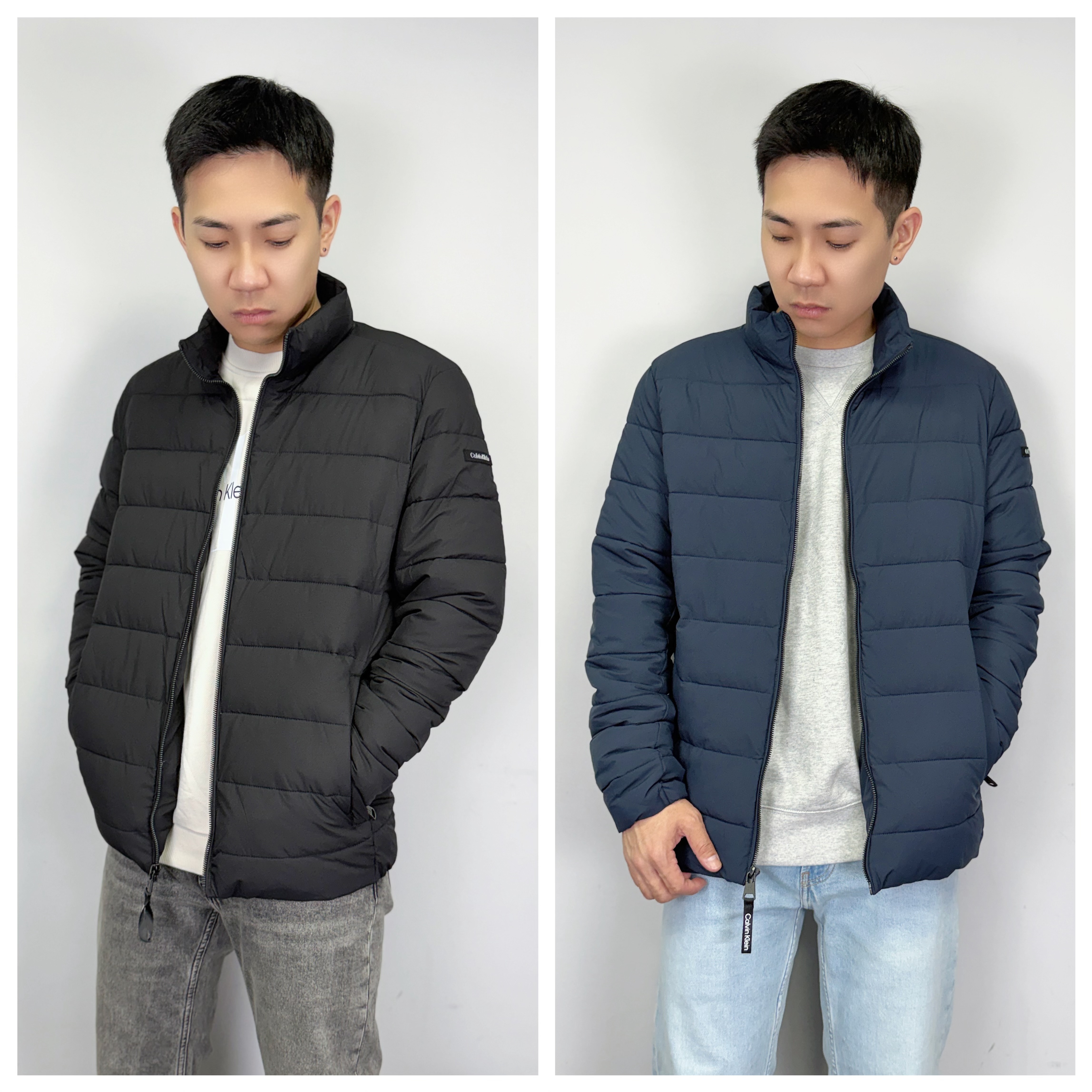 Calvin Klein CK 科技羽絨 立領外套 素面 羽絨外套
