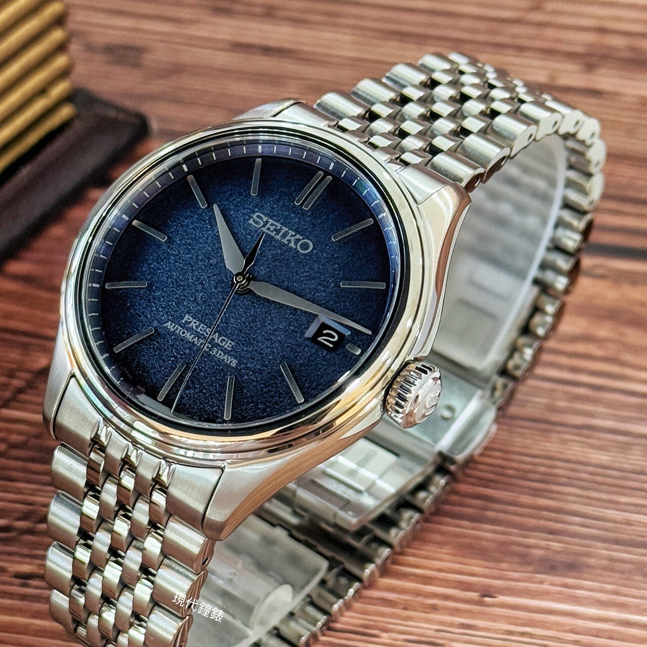 【SEIKO 精工】 Presage系列 藍色調面盤機械錶6R55-00H0B 40.2mm 現代鐘錶