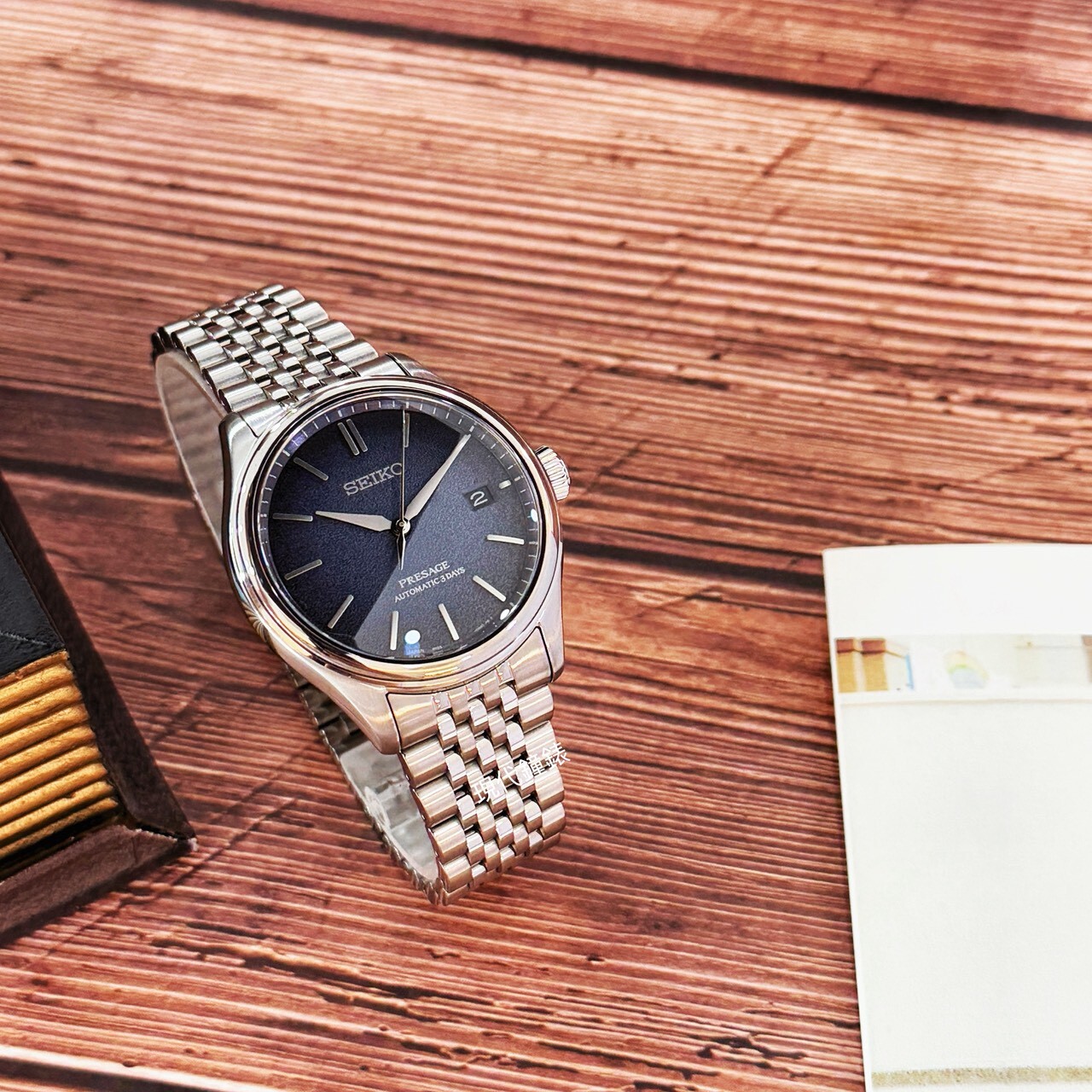 【SEIKO 精工】 Presage系列 藍色調面盤機械錶6R55-00H0B 40.2mm 現代鐘錶