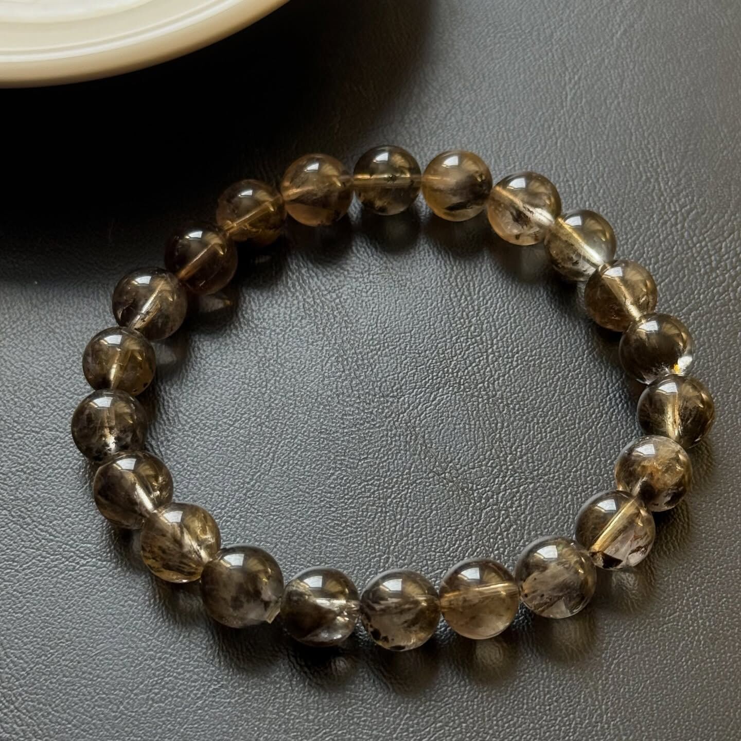 [原石] 黑羽極光23 水晶手串