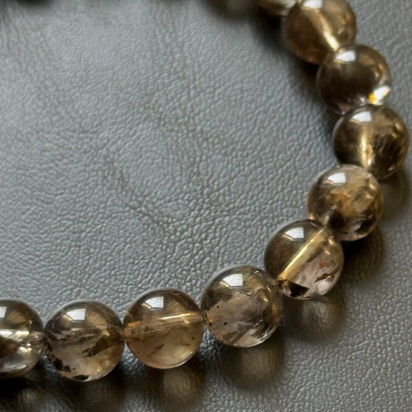 [原石] 黑羽極光23 水晶手串