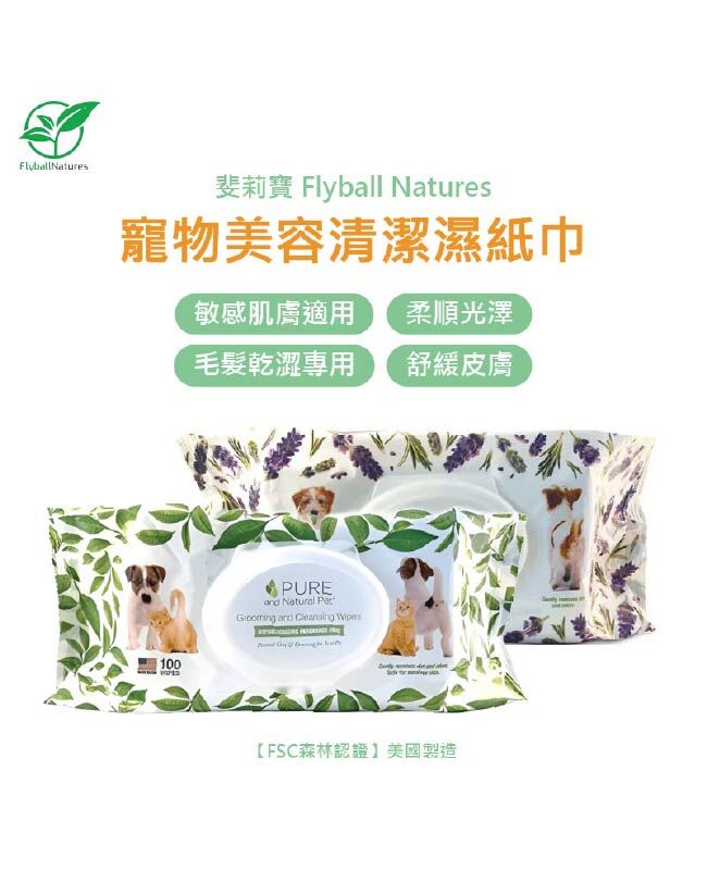 【斐莉寶 USDA認證】美容與清潔濕紙巾(100抽)(純淨無香)