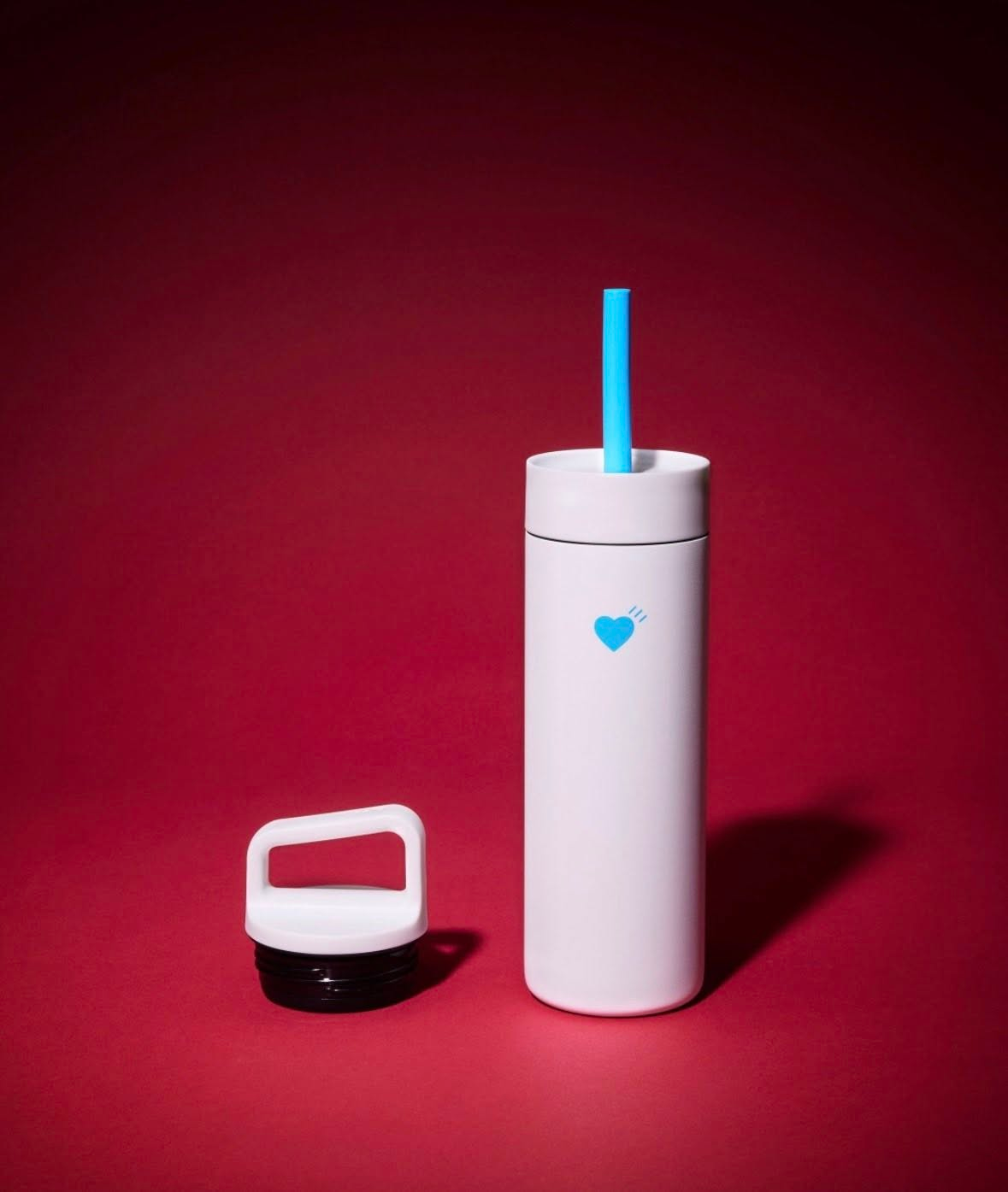 HUMAN MADE × Bluebottle  MiiR 聯名 不鏽鋼吸管保溫瓶 0.47L