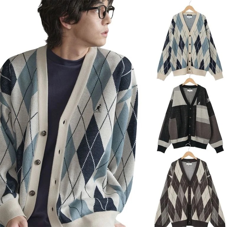 JP KANGOL 針織外套(J12 P483)