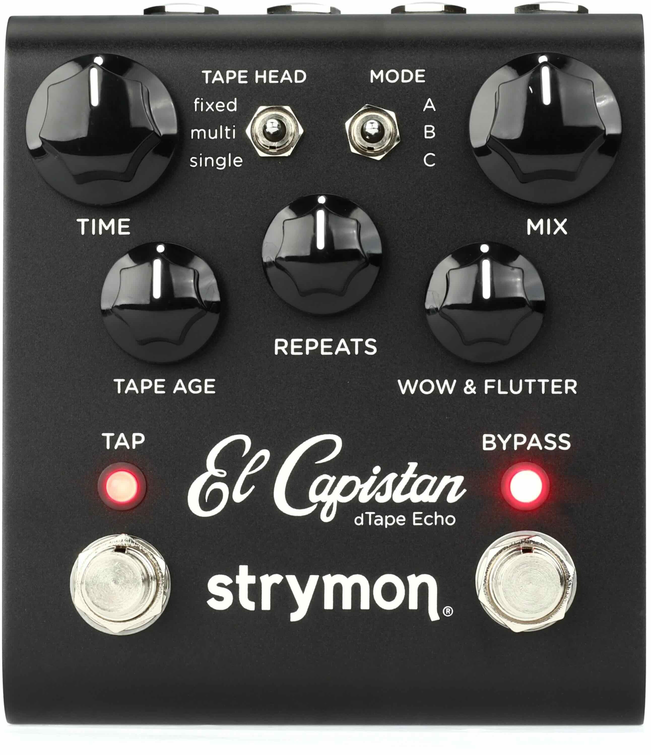 Strymon Strymon EL Capistan 全球限量午夜黑 dTape Delay 磁帶 延遲 效果器 - LIMITED EDITION MIDNIGHT — 三峽效果器｜YA! 玩音樂