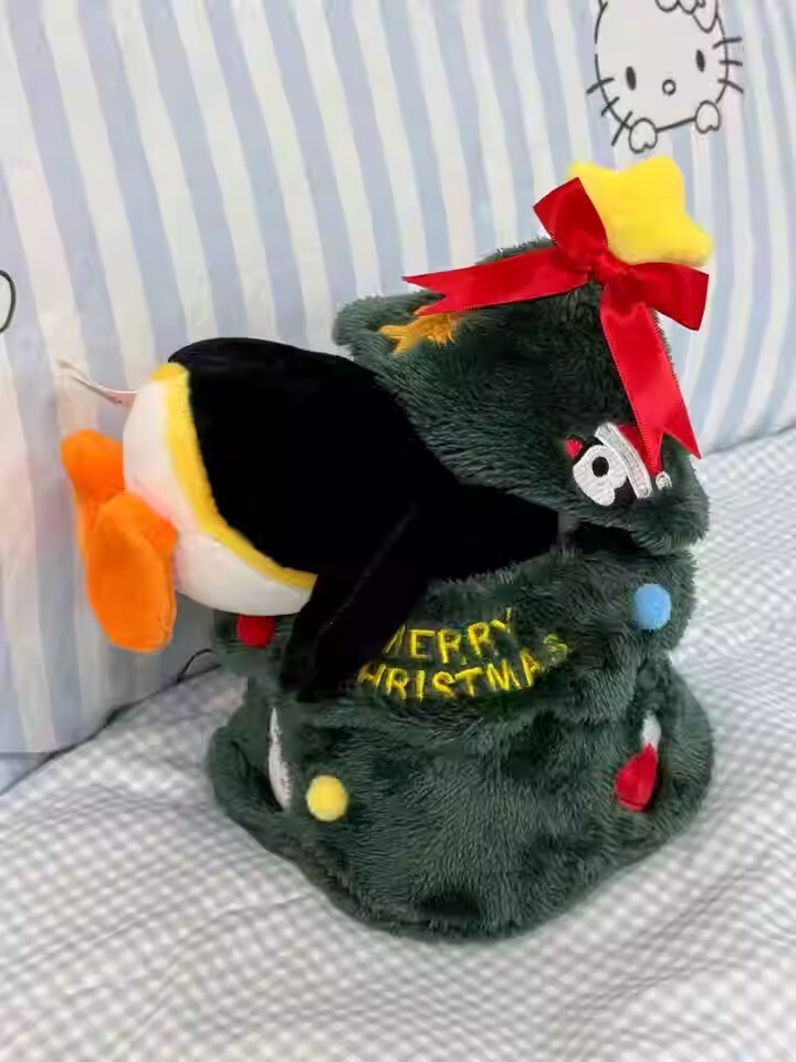 Pingu  企鵝家族 聖誕樹 聖誕花環 花環 公仔