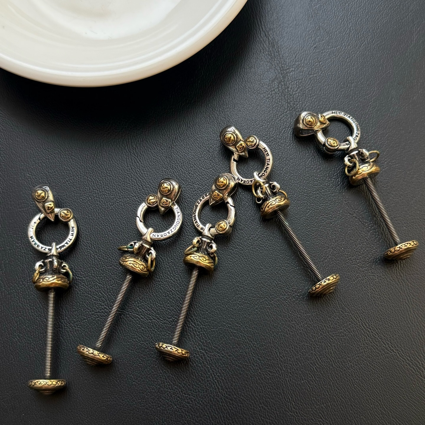 [原石] 水晶串珠DIY吊墜 造型吊墜