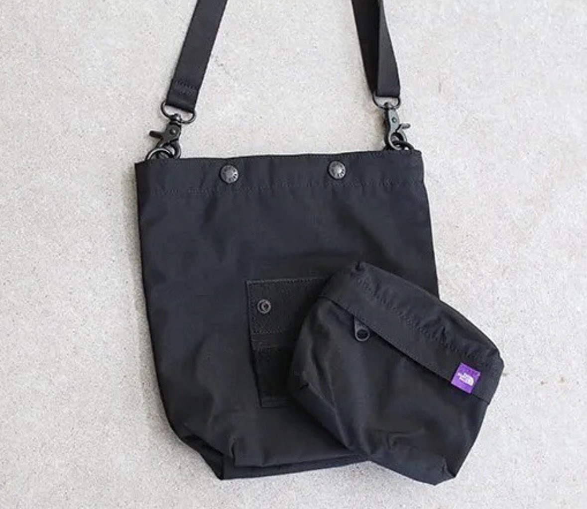 日本 THE NORTH FACE PURPLE LABEL｜ Mountain Wind Multi Bag 多功能 2WAY 斜背包