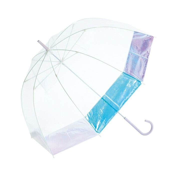 (5469) 鳥籠極光長雨傘 (2色可選)