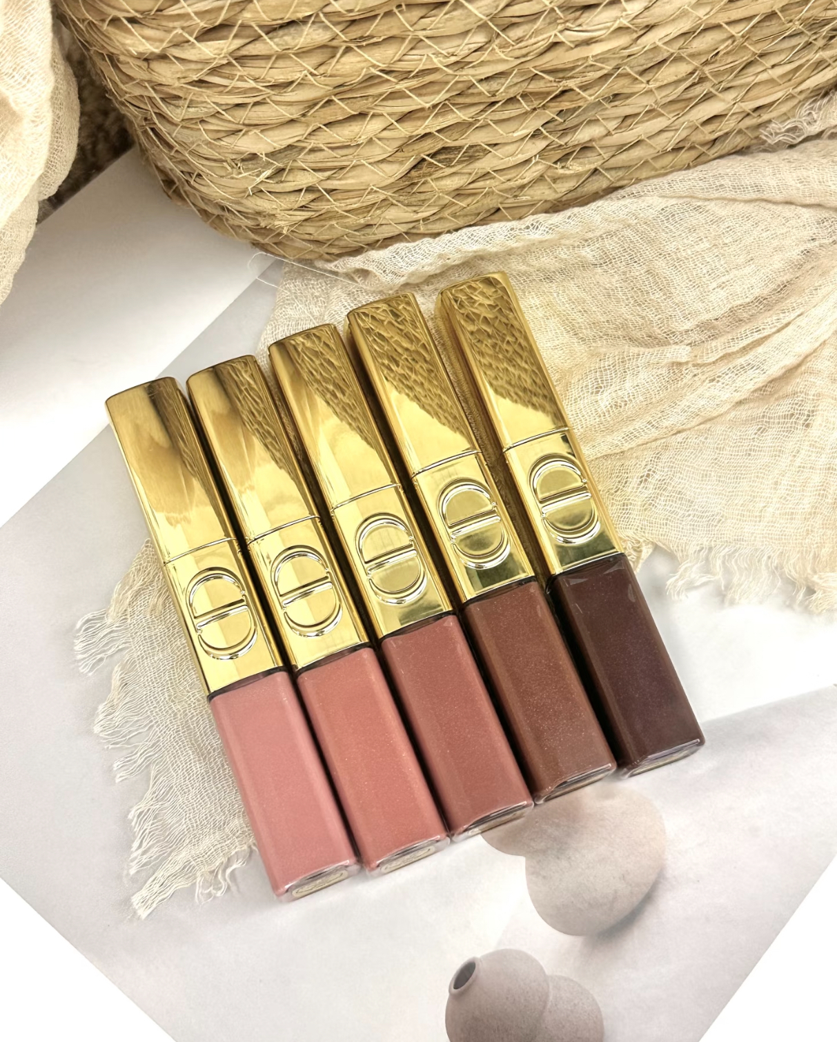 Dior - Rough Dior Sequin Liquid Duo 傲姿持色雙效閃亮唇釉 (#100 #220 #420 #520 #719 #720 )