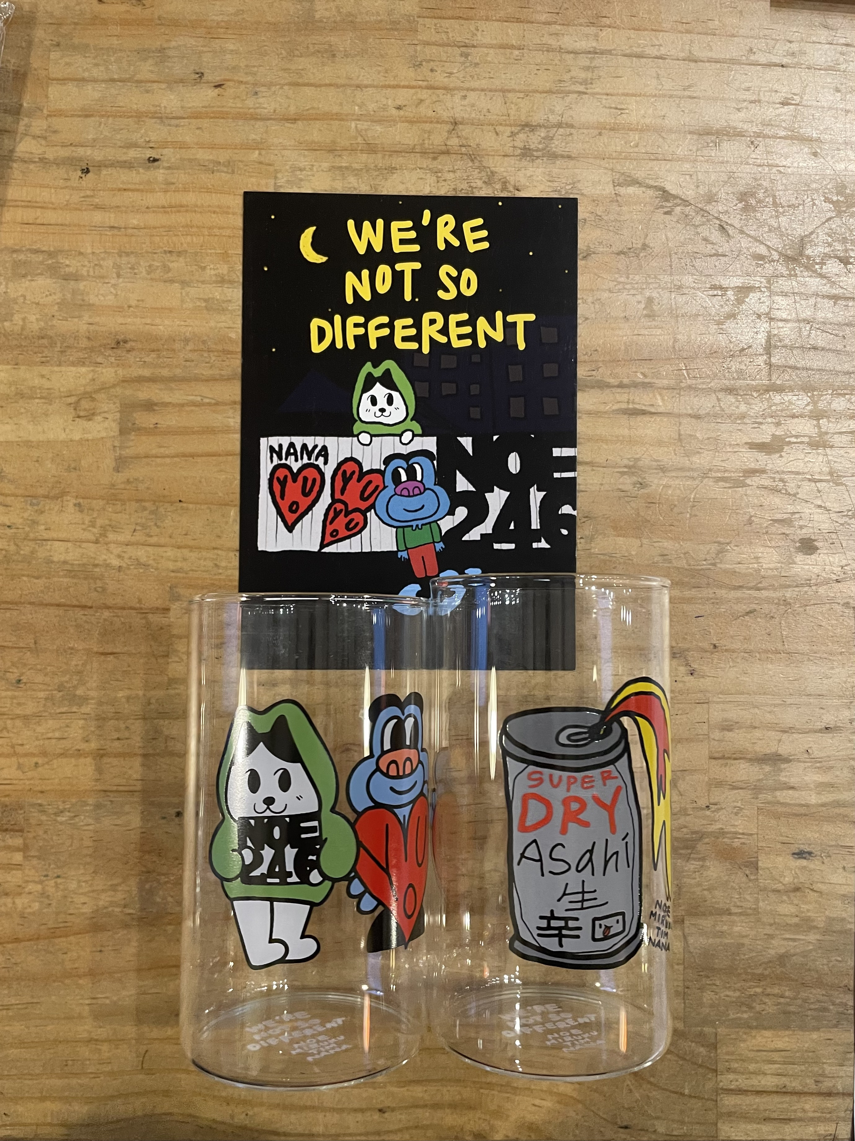 NOE246 -Same shit different space 杯子組附毛巾