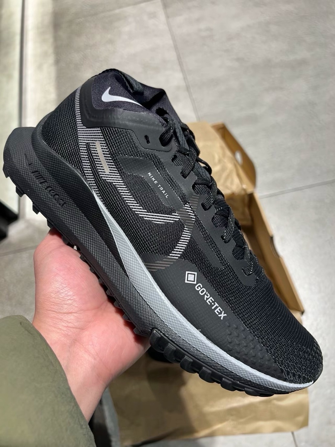Nike React Pegasus Trail GTX 防水 慢跑鞋