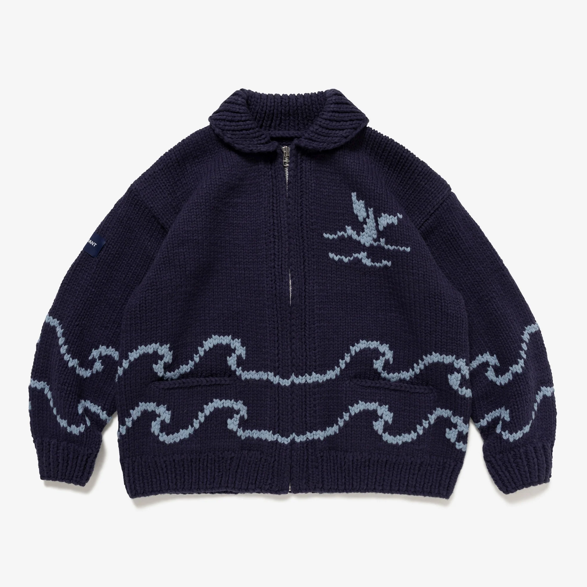 [Instock] DESCENDANT FW25 CACHALOT COWICHAN SWEATER