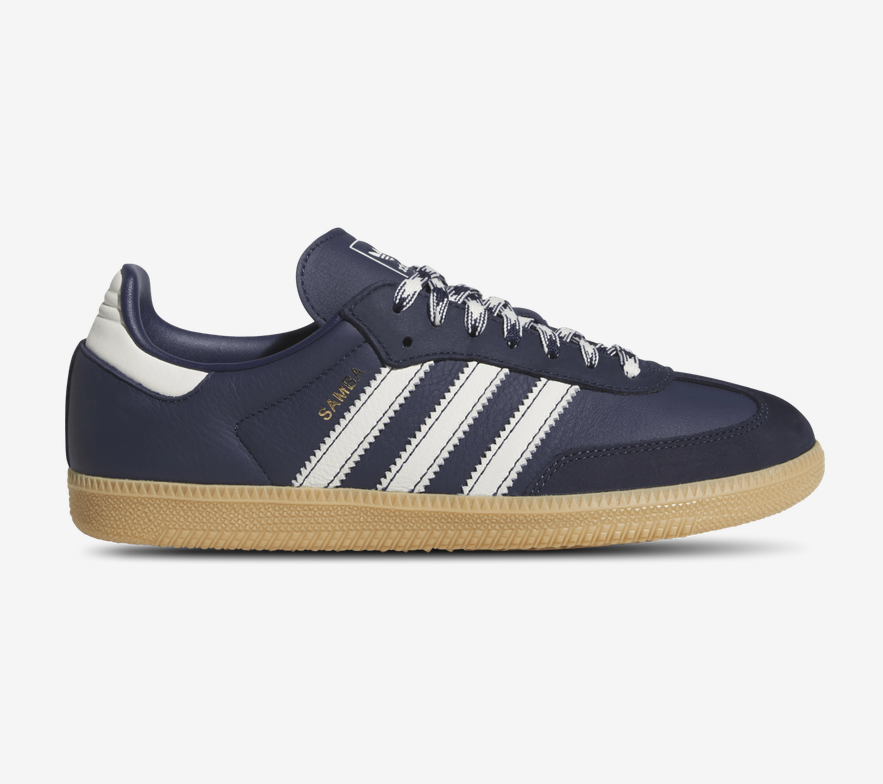 【預訂】 ADIDAS SAMBA OG 深藍白-MEN