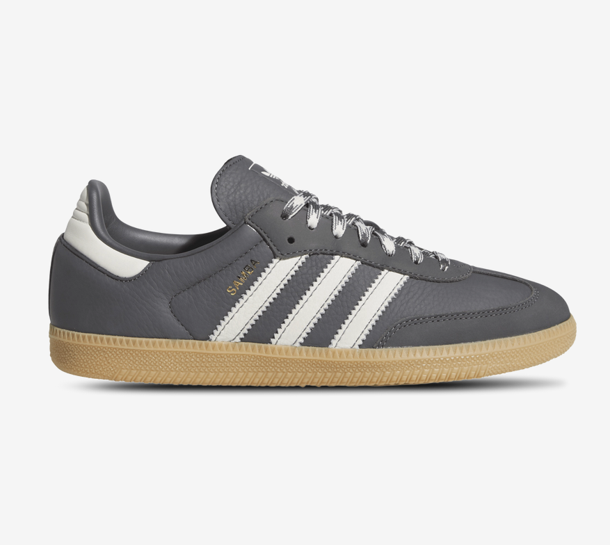 【預訂】 ADIDAS SAMBA OG 深灰白-MEN