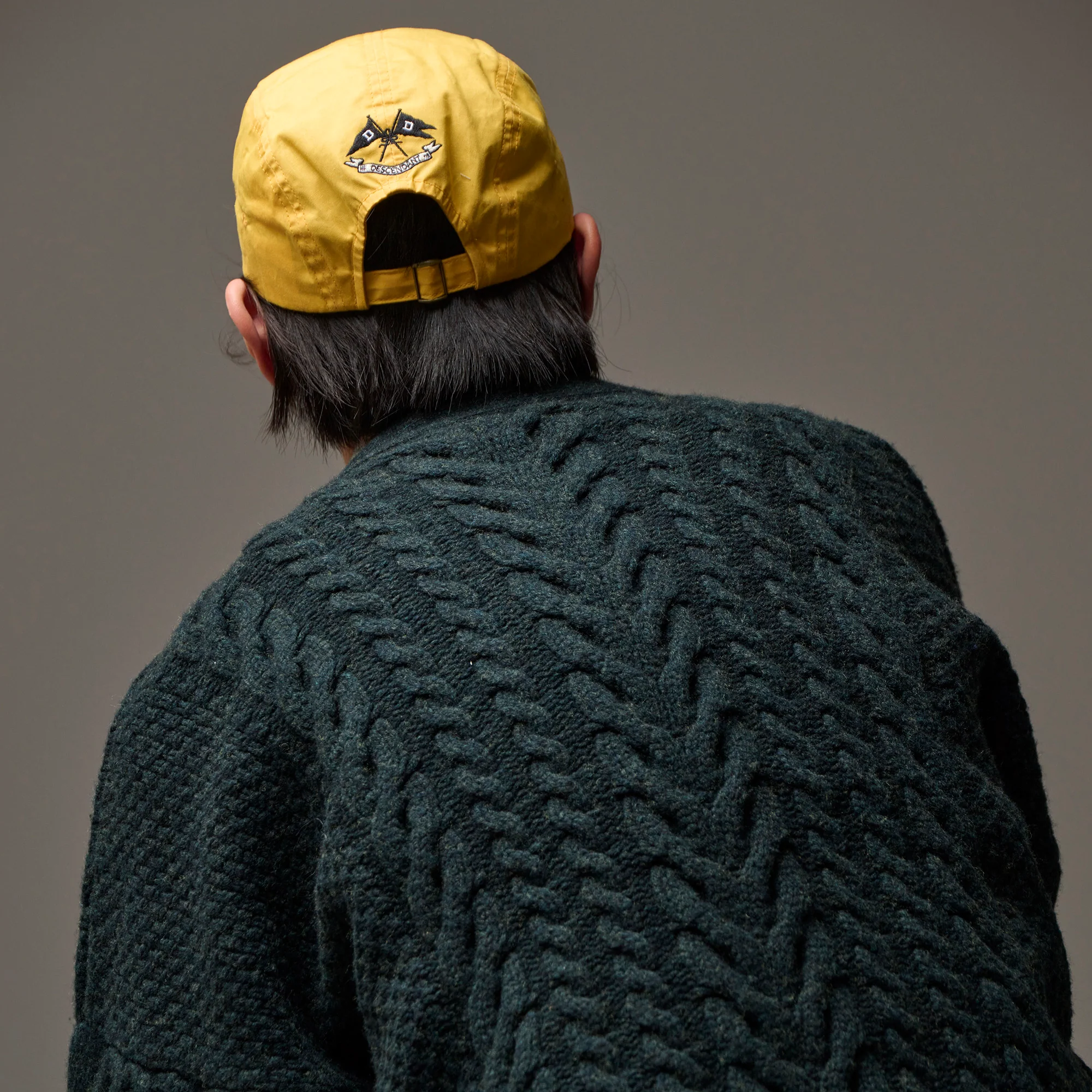 DESCENDANT FW25 NURSE KNIT CARDIGAN
