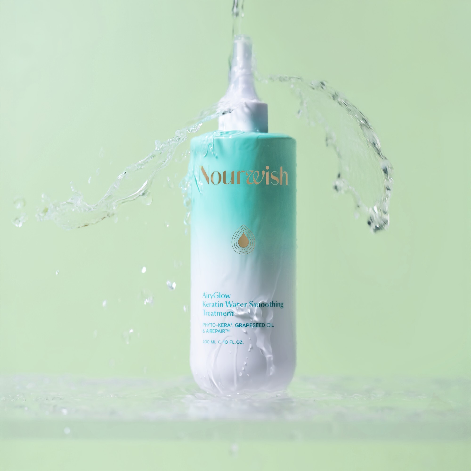 Nourwish 極光角蛋白10秒水髮膜 - 2025最新熱賣產品!! - 在家超值做角蛋白 300ml -M