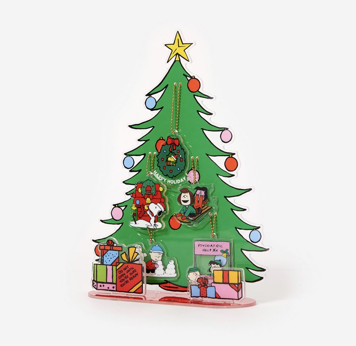 韓國限定壓克力聖誕組(不含燈)