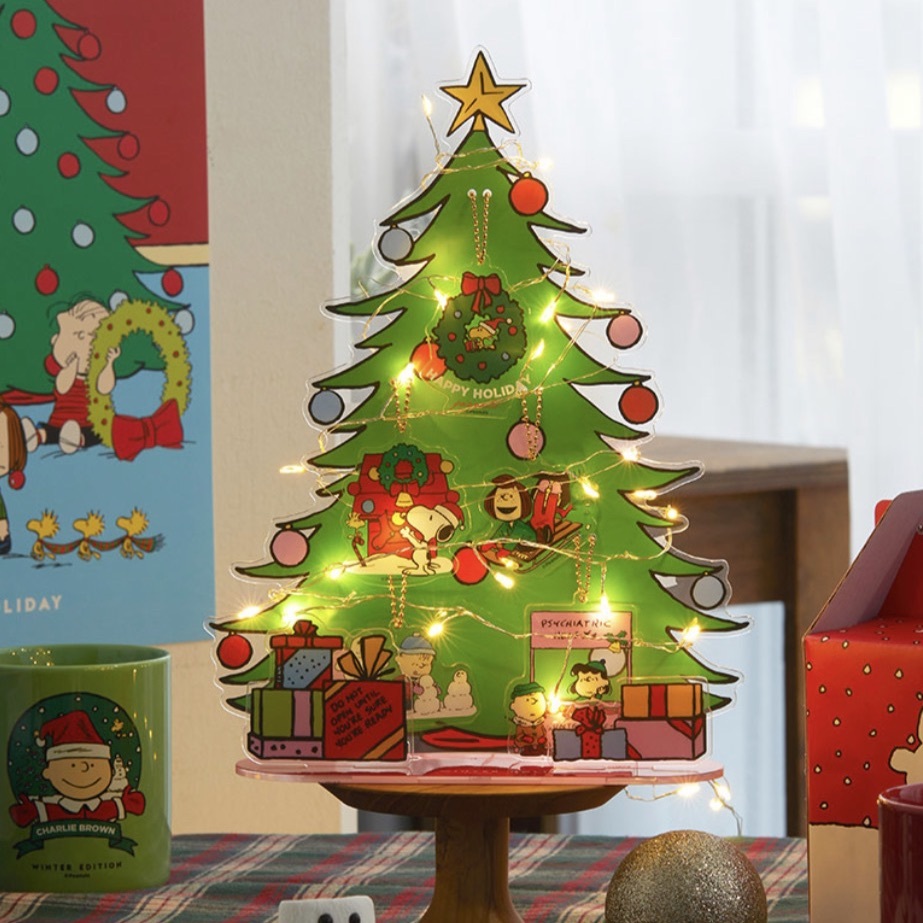 韓國限定壓克力聖誕組(不含燈)