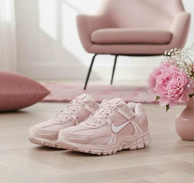 NIKE WMS ZOOM VOMERO 5 櫻花粉 運動鞋 女鞋