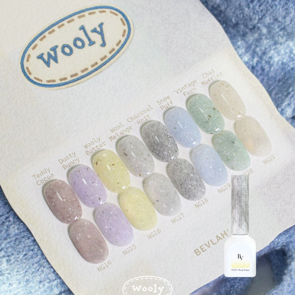 BEVLAH NG.16 WOOLY BUTTER 針織Gel