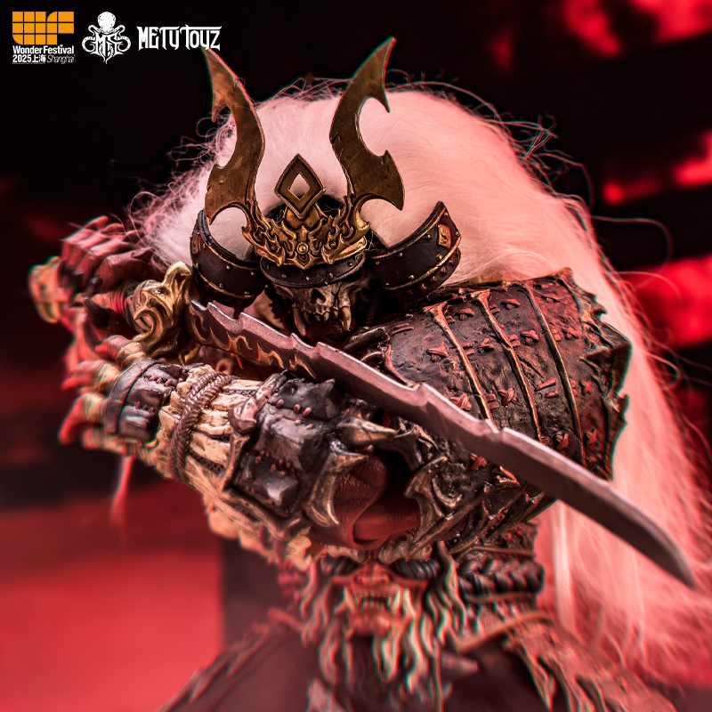 (預訂) Metytoyz 鬼滅修羅 瀧川 紅鬼武士 1:10 可動人偶 - WF 2025限定