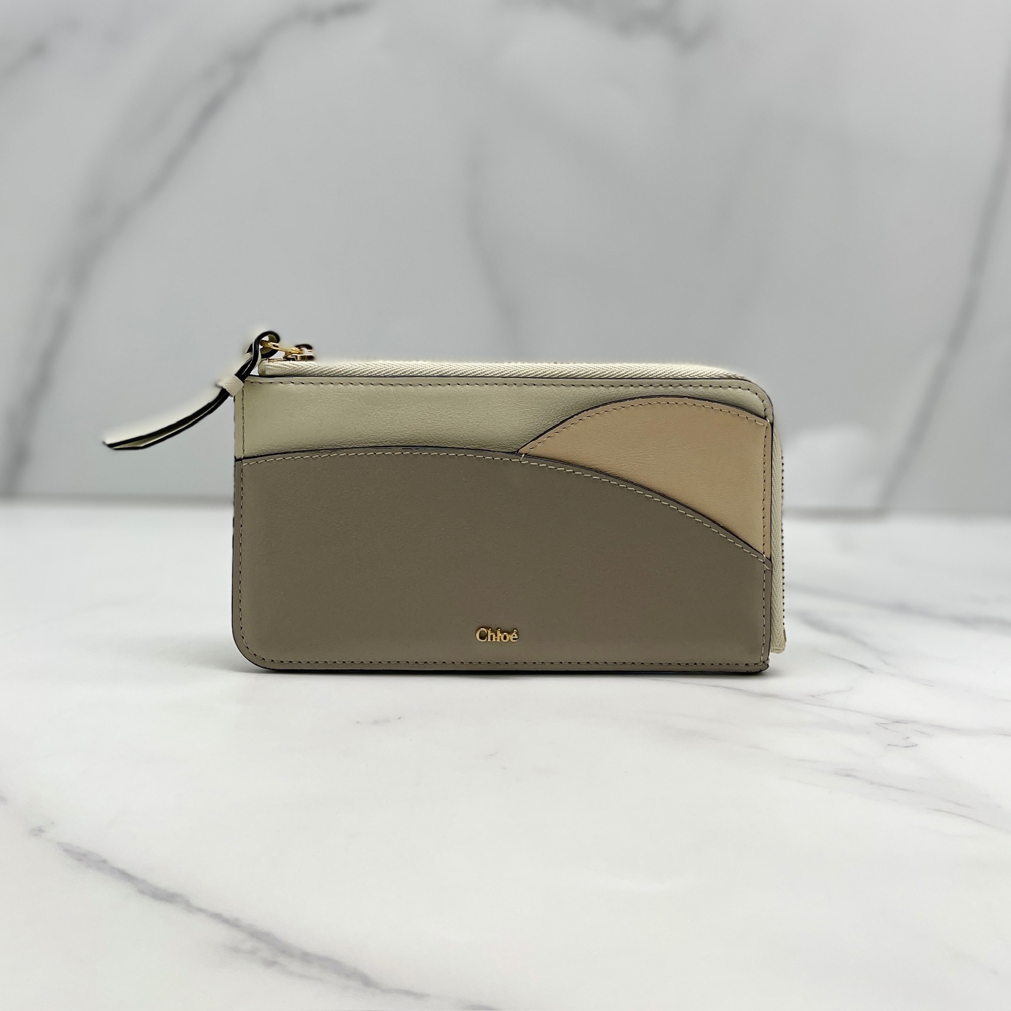 Chloe Walden Leather Zippered Card Holder