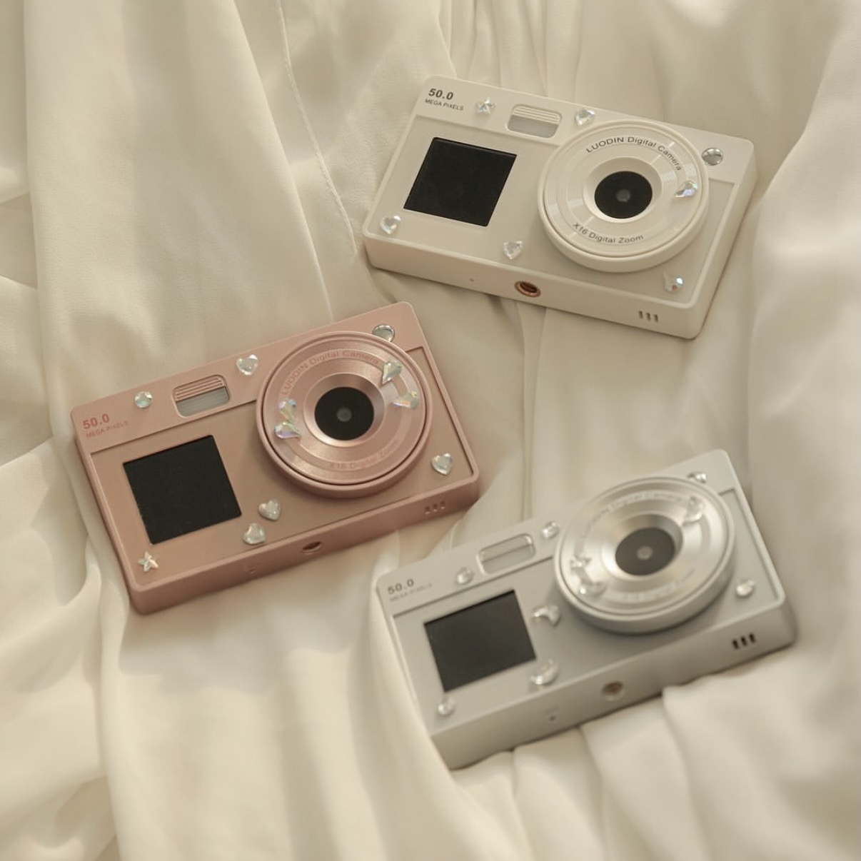 🇰🇷 LUODIN 雙螢幕CCD 復古數位相機 (3colors)
