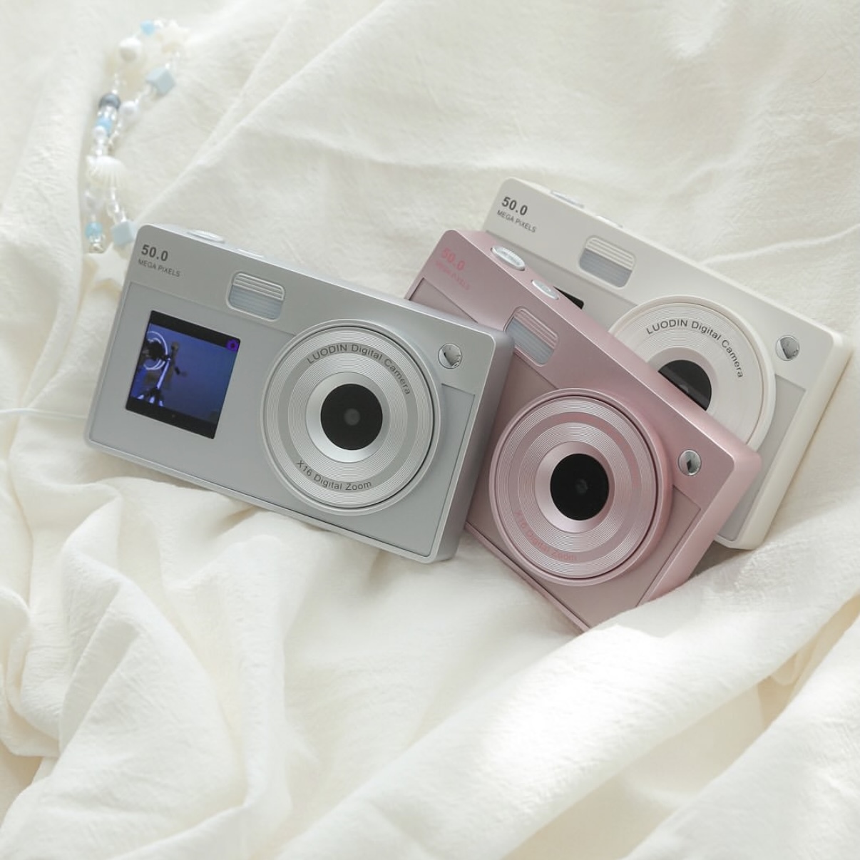 🇰🇷 LUODIN 雙螢幕CCD 復古數位相機 (3colors)