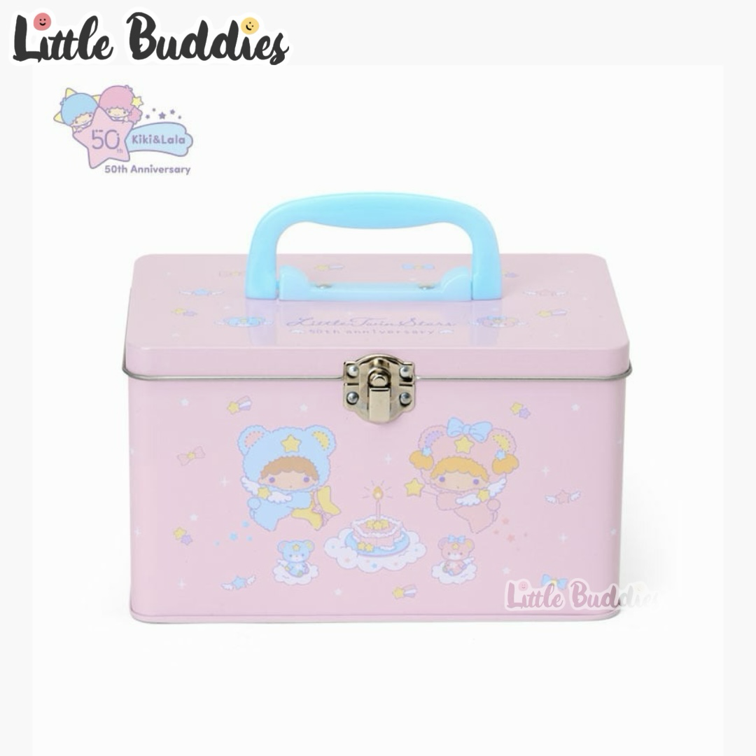 日本 Little Twin Stars 50周年生日熊仔天使設計系列 - 手提儲物箱