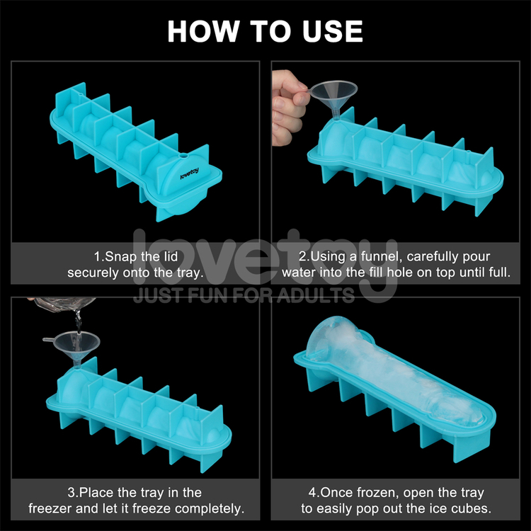 陰莖造型 矽膠製冰盒
