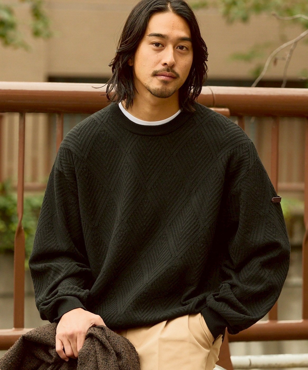 THE CRAFT CREW PRODUCTS 幾何圓領針織毛衣🧶 |限時優惠|