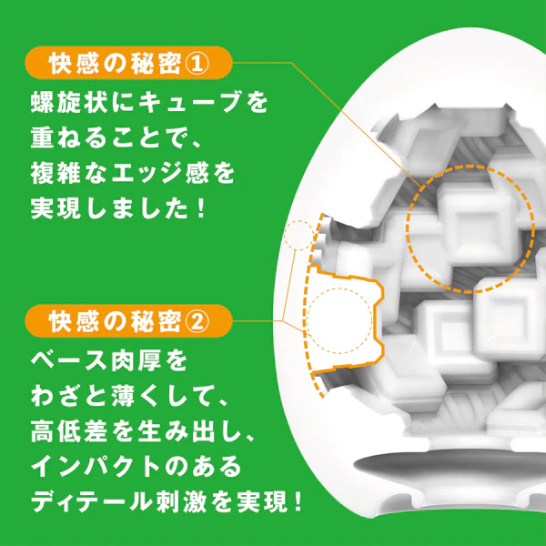 TENGA EGG R03 扭蛋 CUBIE