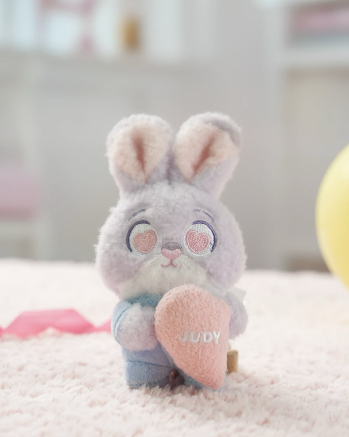 <正版授權>迪士尼 DISNEY 動物方城市2 尼克 茱蒂 磁吸 貼貼 愛心 毛絨吊飾