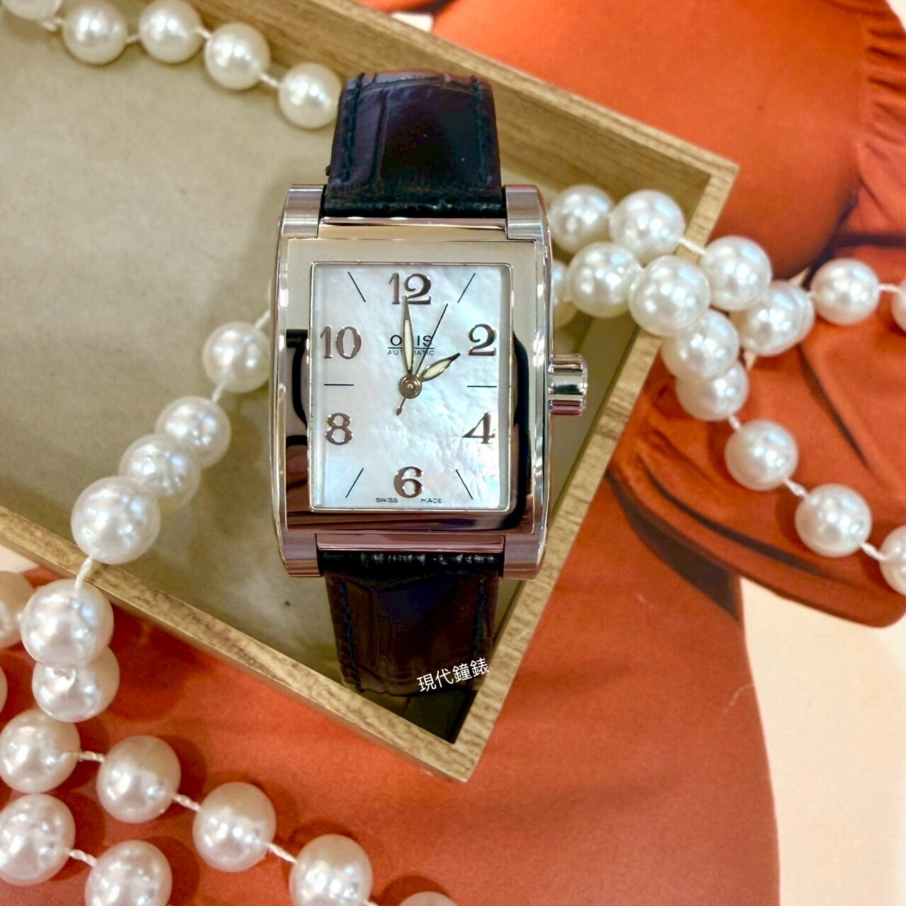 【ORIS】經典方形自動錶561.7526.40.51LS 24mm 現代鐘錶