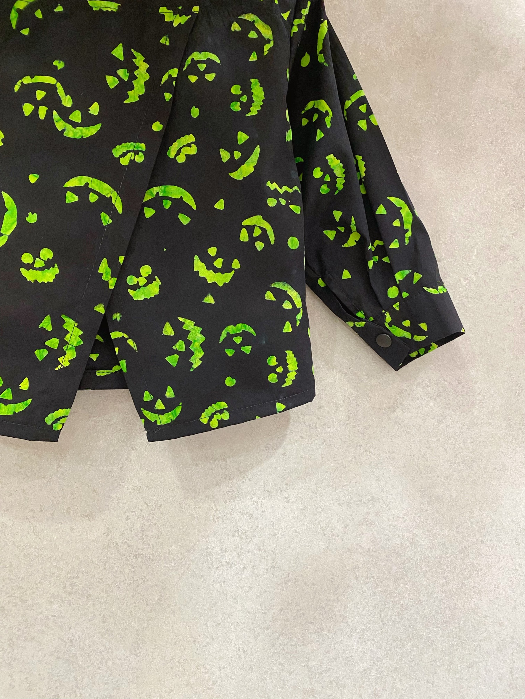 蠟染黃綠南瓜 歐爸外套（100）