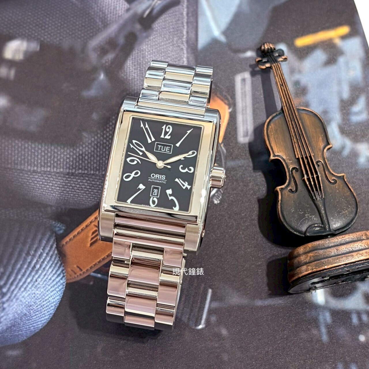 【ORIS】方形機械腕錶O585.7525.40.64MB 29.5mm 現代鐘錶