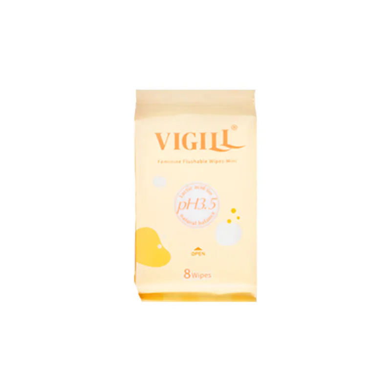 【輕便必備】VIGILL 女性濕式衛生紙-迷你包 8片/包