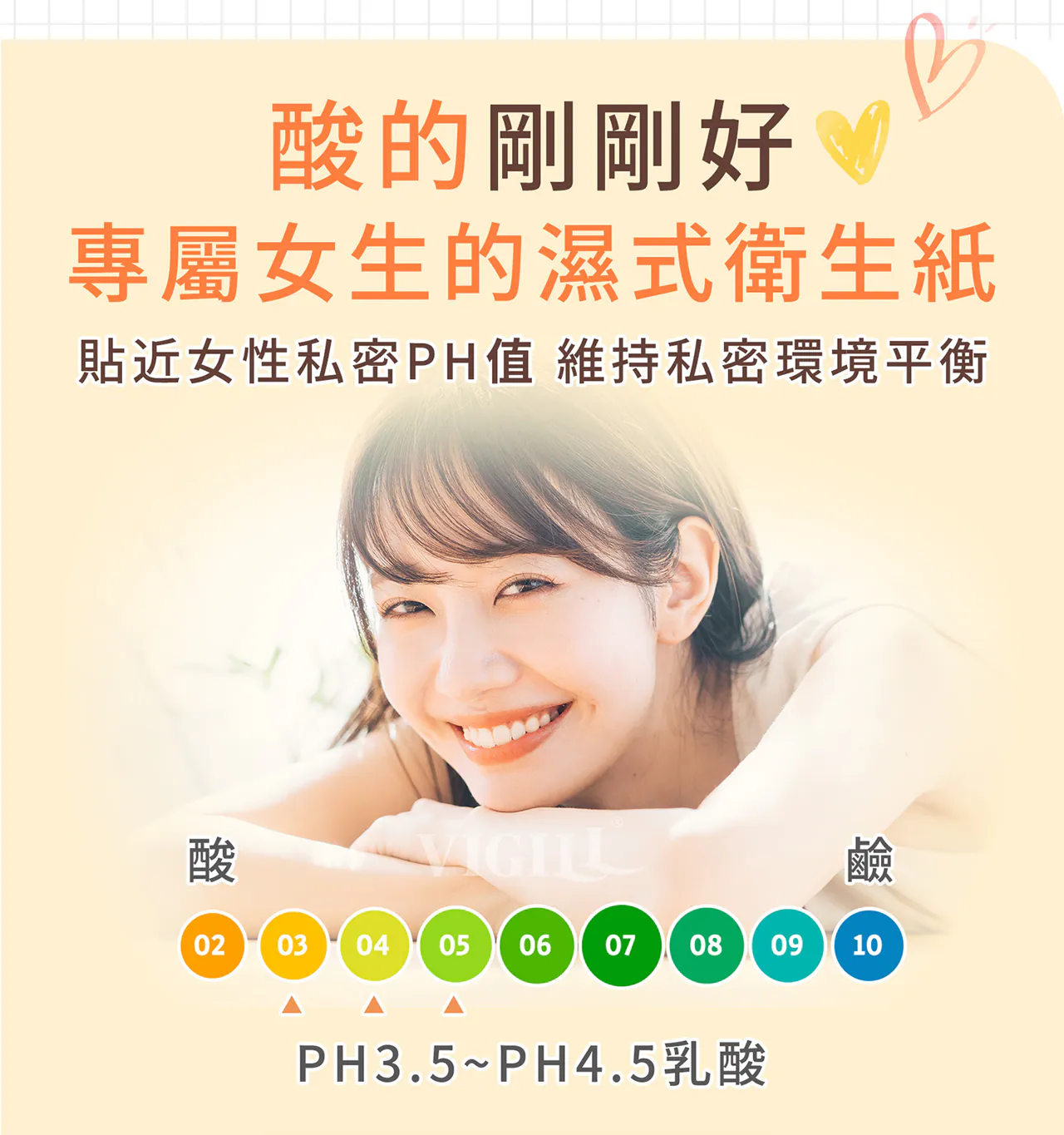 【輕便必備】VIGILL 女性濕式衛生紙-迷你包 8片/包