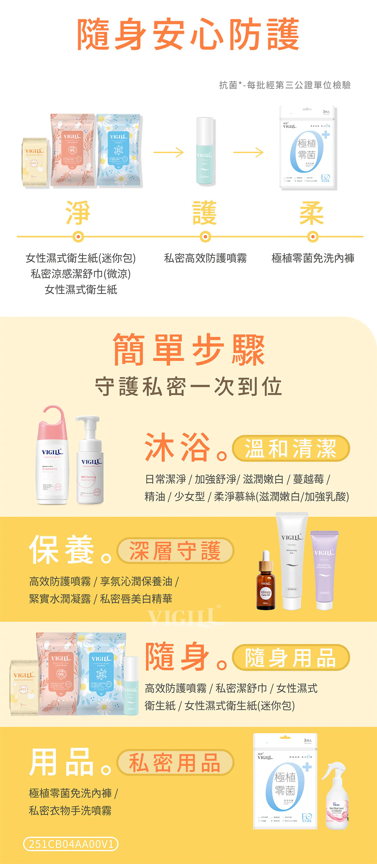 【輕便必備】VIGILL 女性濕式衛生紙-迷你包 8片/包