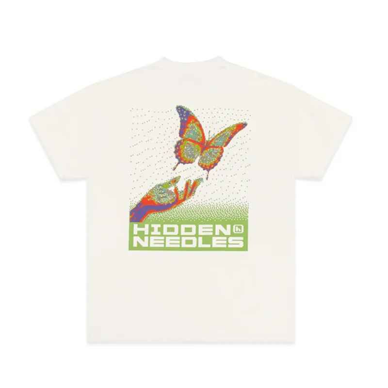 Hidden NY X Needles Pixel Butterfly Tee