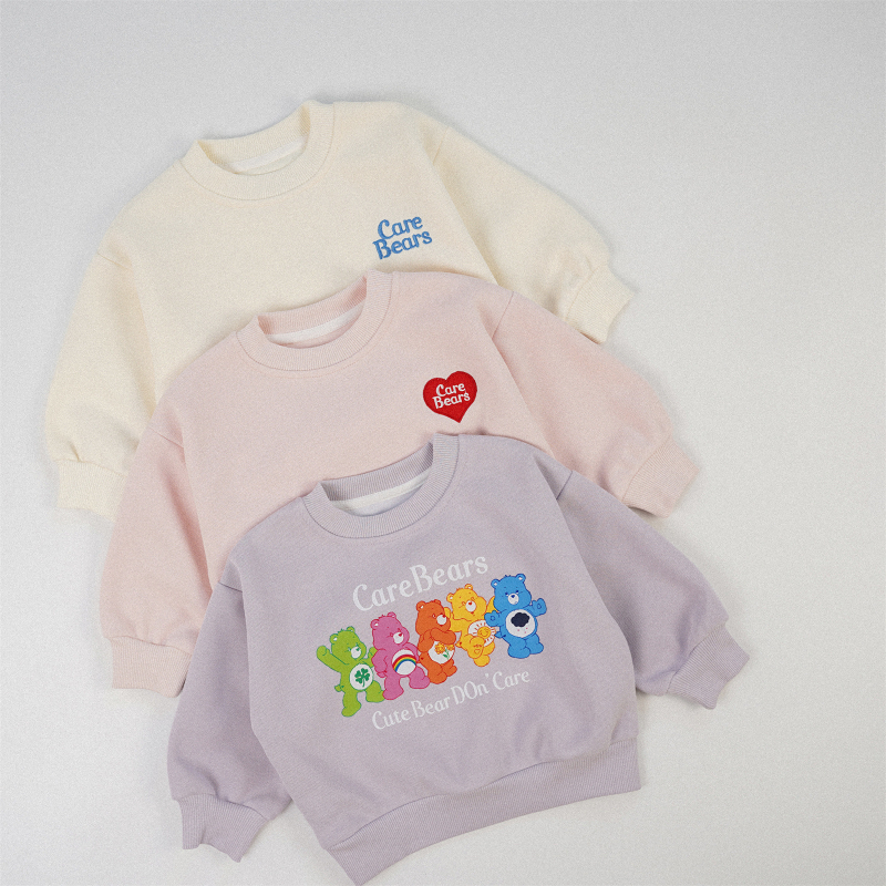 餅乾家🍪Care Bears刺繡印花大學T(80-130)