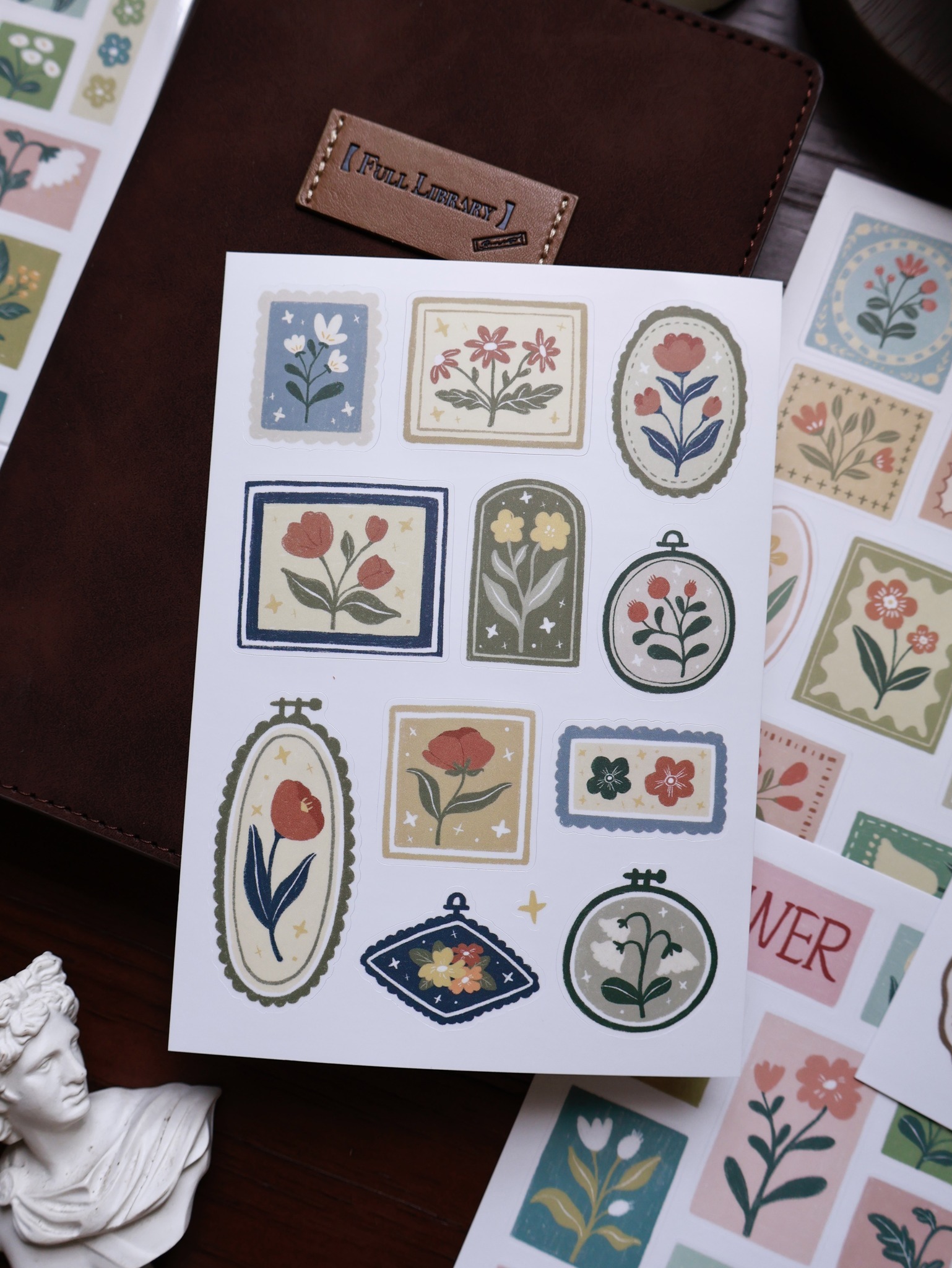 Yier Creative Studio - Embroidered Flowers