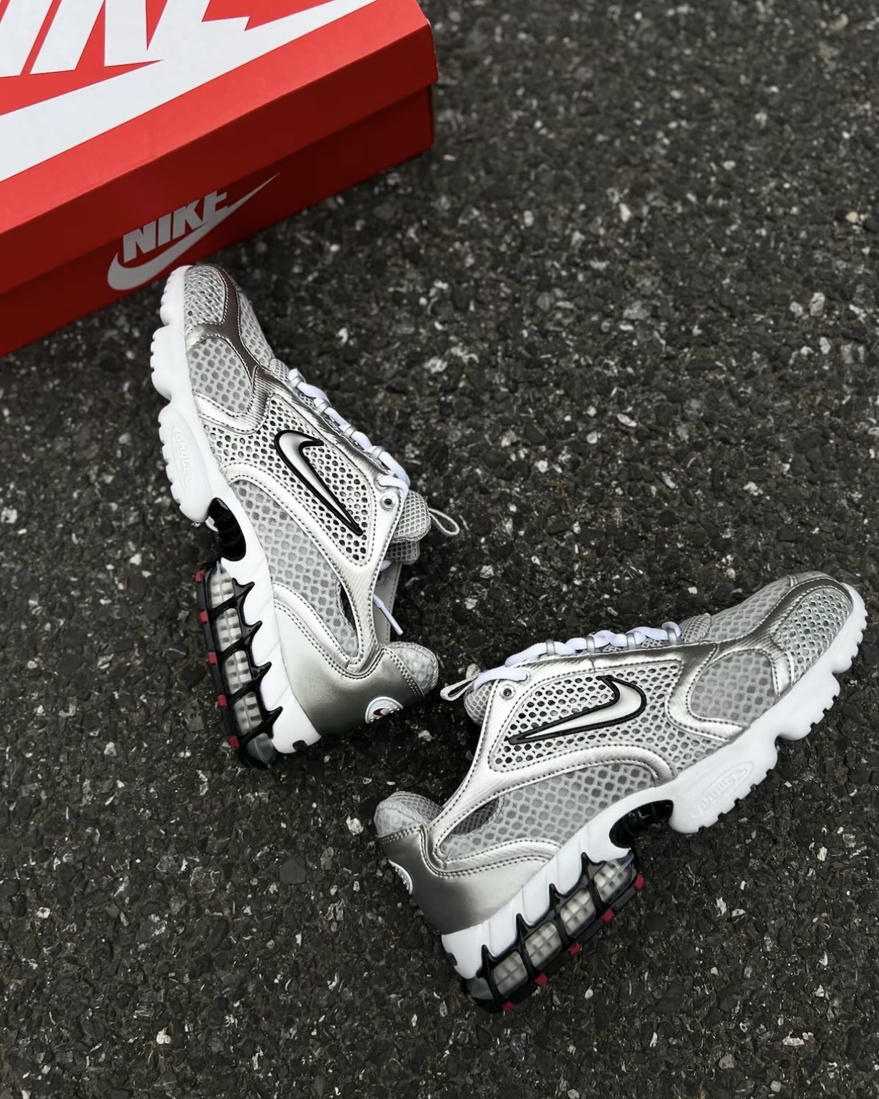 #代購 NIKE AIR ZOOM SPIRIDON CAGE 2 'Metallic Silver' 銀灰 CJ1288-001