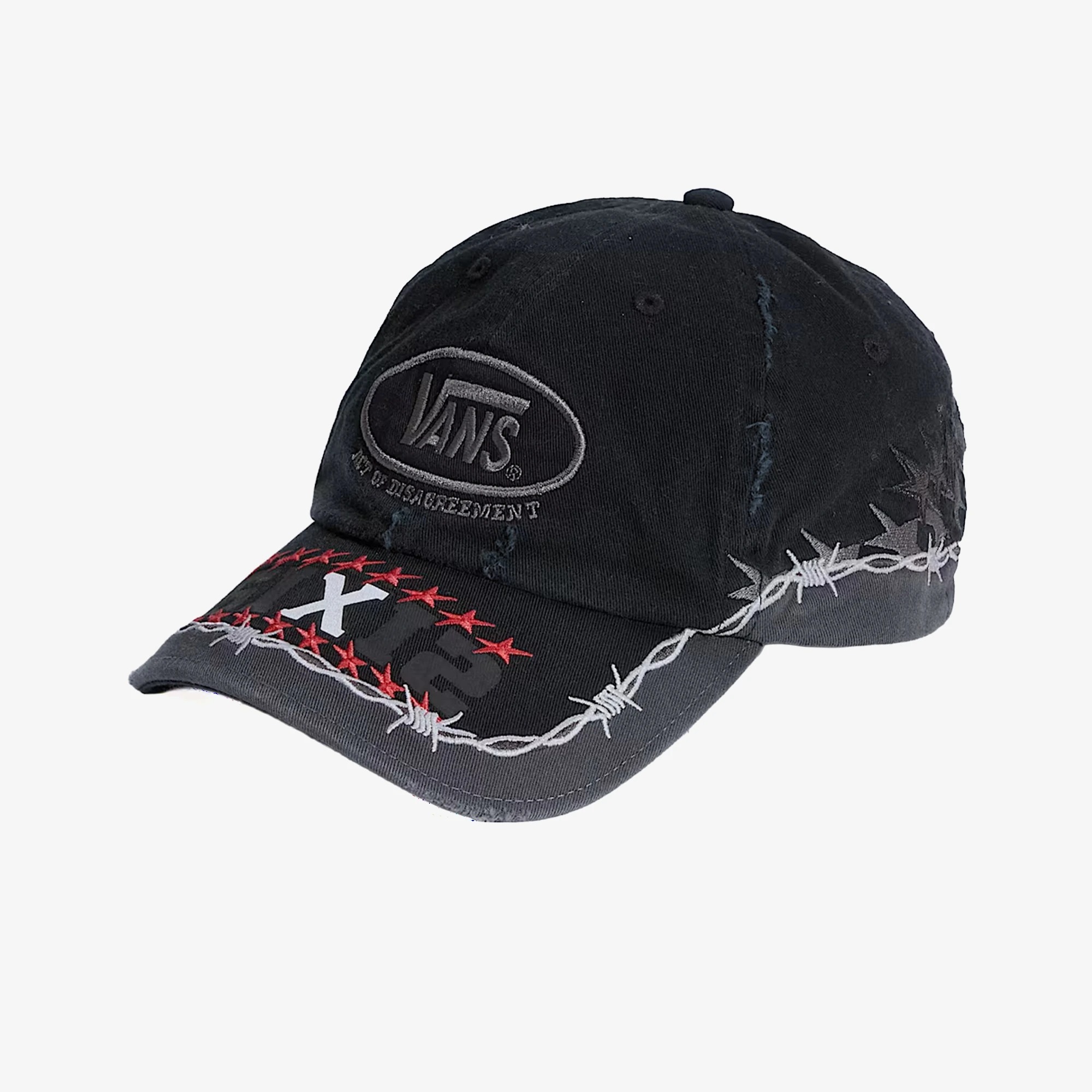 2025AW Vans x Slam Jam A.O.D. Barbed Wire Cap 聯名 老帽 帽子 Y2K 現貨 VN000RRBEMQ1