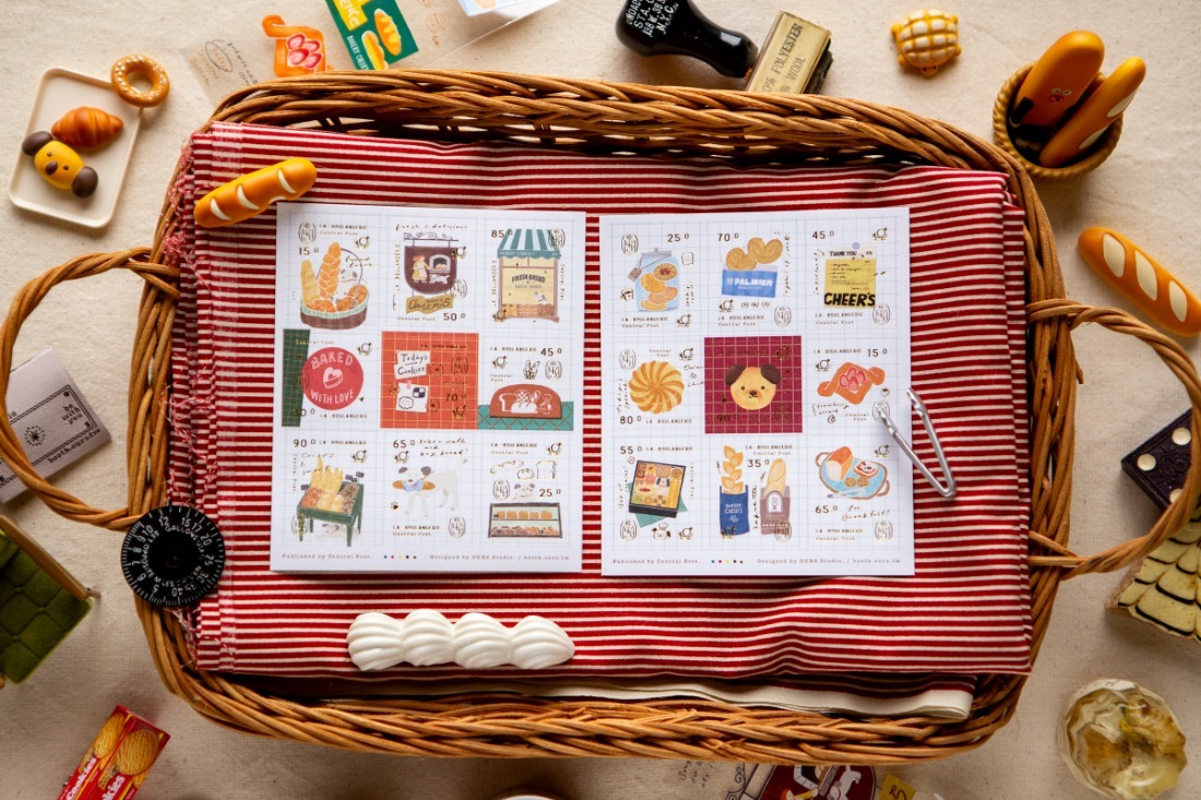 Ours - Bakery Cheers Stamp Sticker